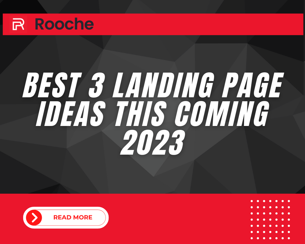 best landing page ideas 2023